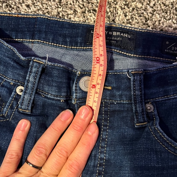 Lucky Brand Ava mid rise skinny jean size 8 - Picture 6 of 7